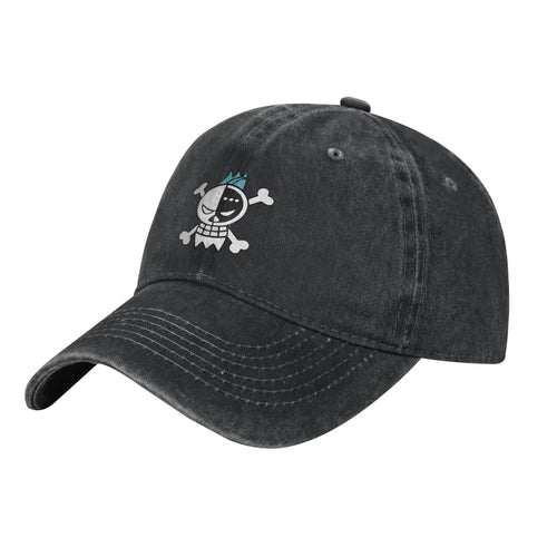 Czapka One Piece – Szary pirat, fason dad hat