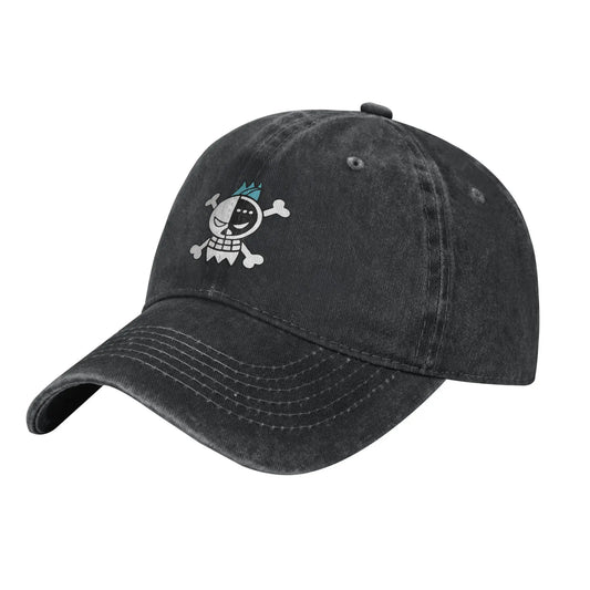 Czapka One Piece – Szary pirat, fason dad hat