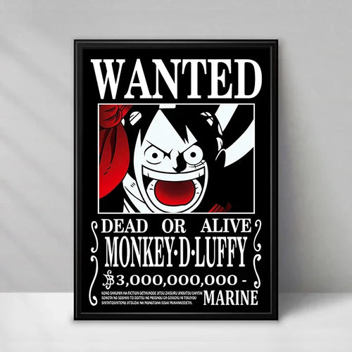 Plakat One Piece Wanted - Monkey D. Luffy Gear 5 (Efekt holograficzny)