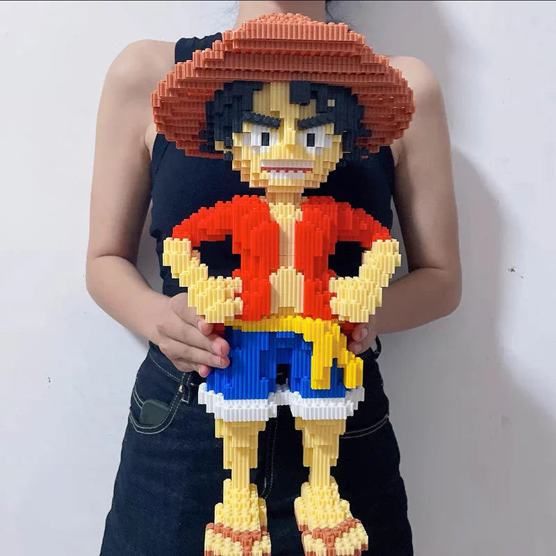 Lego One Piece – gigantyczny posąg Monkey D. Luffy’ego (model ekspozycyjny)