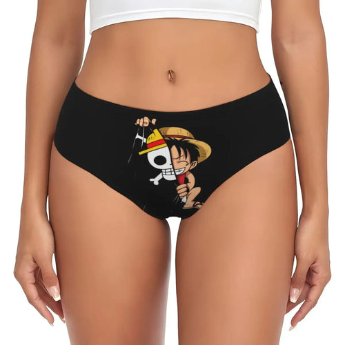 Figi One Piece – portret Monkey D. Luffy’ego (czarne)