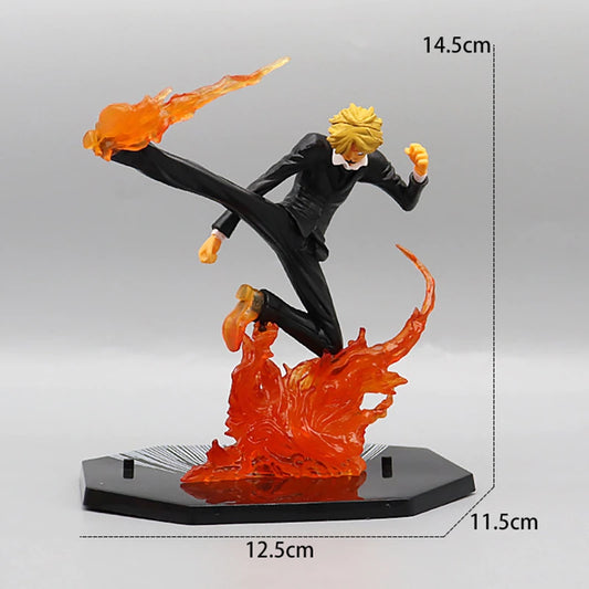 Figurka One Piece – Vinsmoke Sanji Diable Jambe (efekty płomieni)