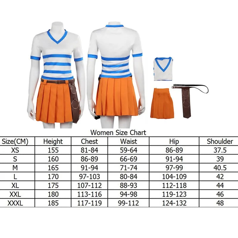 Kostium cosplay One Piece - Strój Nami (Wersja Whole Cake Island)