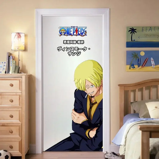 Tkanina ścienna One Piece – Vinsmoke Sanji (pozycja bojowa)