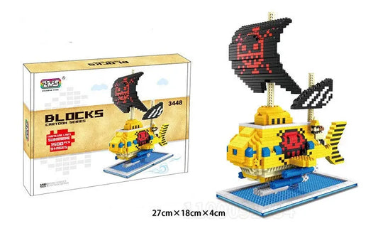 Lego One Piece – statek Vogue Merry (makieta kolekcjonerska)