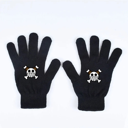 Rękawiczki One Piece – Klasyczna piracka czaszka
