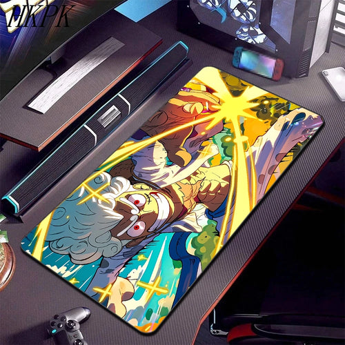 Podkładka na biurko One Piece – Luffy w Gear 5, energia słoneczna