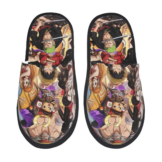 Kapcie One Piece – załoga Mugiwara w świątecznym stylu