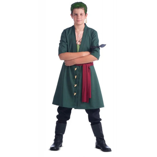 Przebranie One Piece – strój dziecięcy Roronoa Zoro (z akcesoriami)