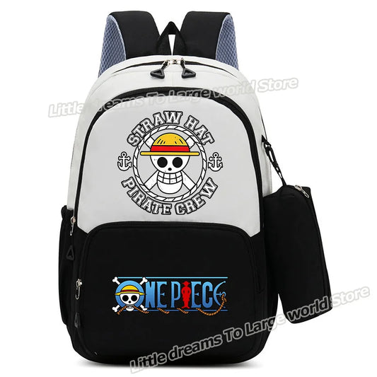 Plecak One Piece – Emblemat piratów Słomianego Kapelusza