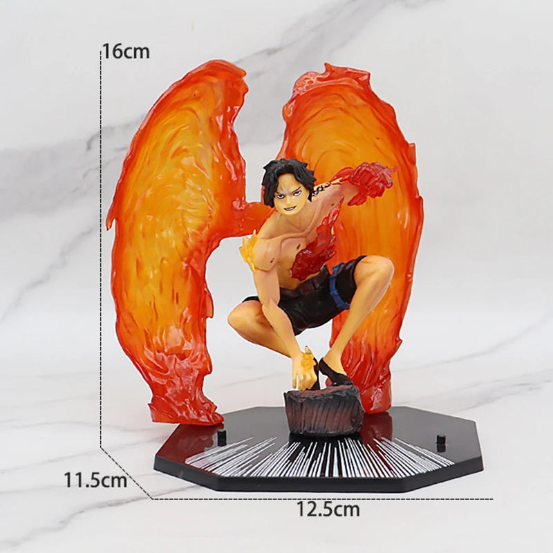 Figurka One Piece — Portgas D. Ace „Ognista Pięść” (dynamiczne efekty)