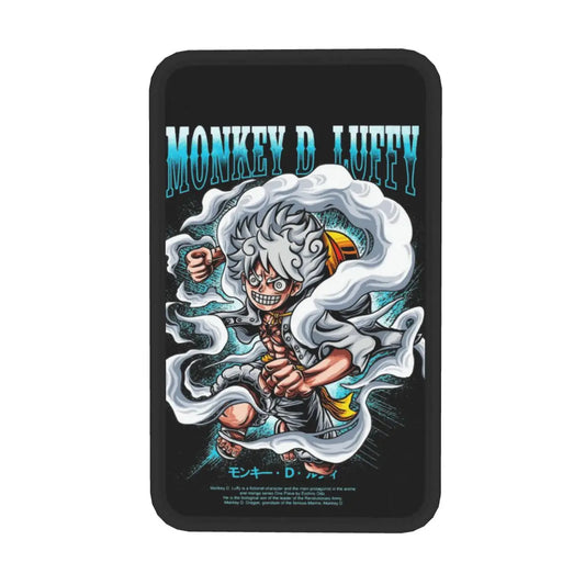 Mata na podłokietnik One Piece – pionowy portret Luffy’ego Gear 5