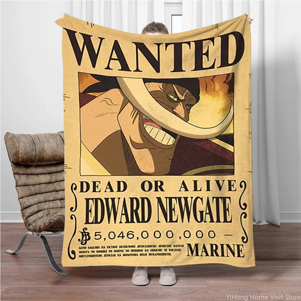 Plakat One Piece Wanted – Edward Newgate (Białobrody)