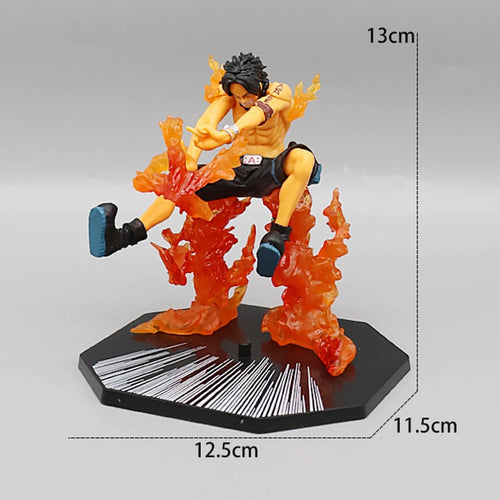 Figurka One Piece – Portgas D. Ace „Ognista Pięść” (dynamiczne efekty płomieni)