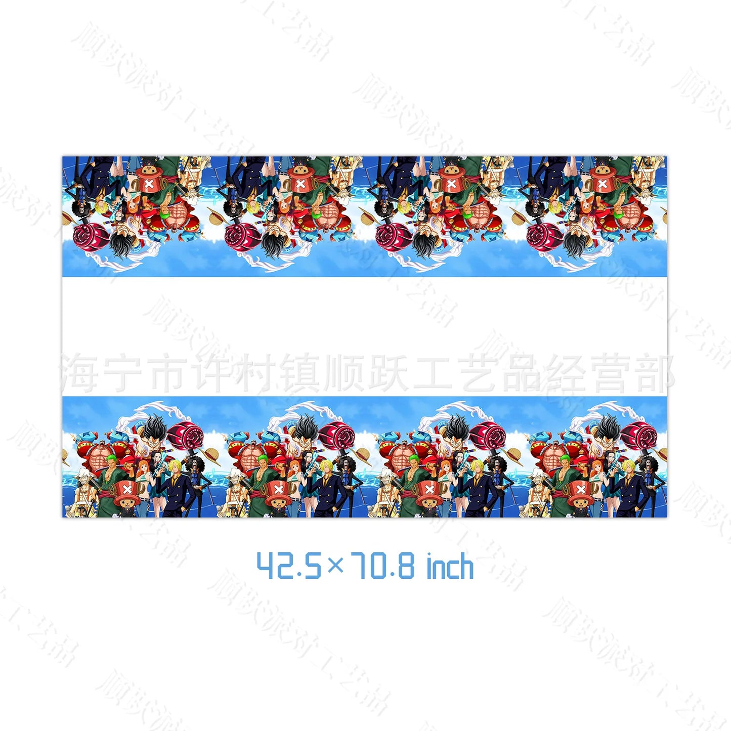Obrus imprezowy One Piece – drukowana ochrona stołu (plastikowa)