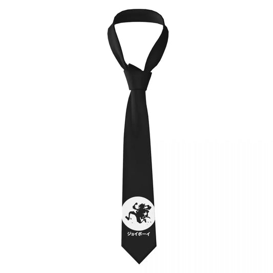 Krawat One Piece – Minimalistyczne logo Mugiwara