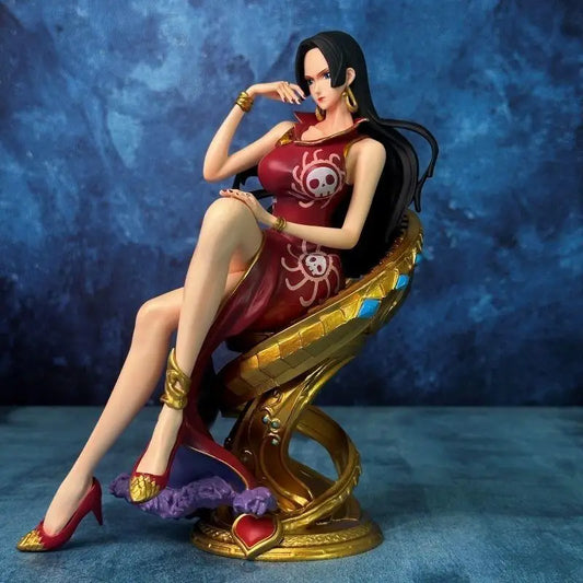 Figurka One Piece — Boa Hancock (siedząca poza na kolekcjonerskim tronie)