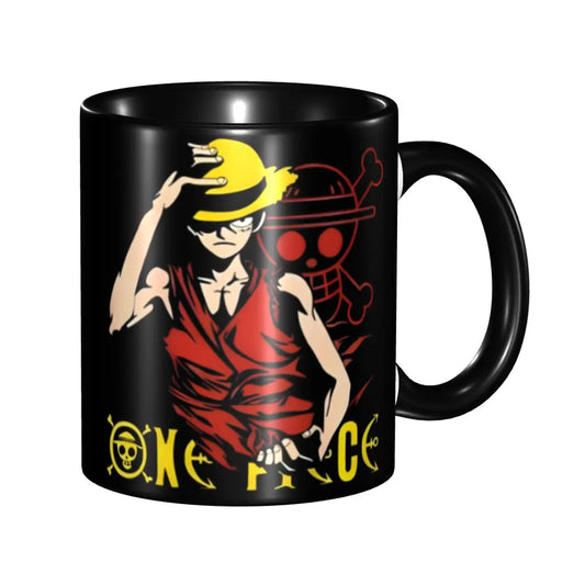 Kubek One Piece – Luffy w klasycznej pozie ze słomkowym kapeluszem