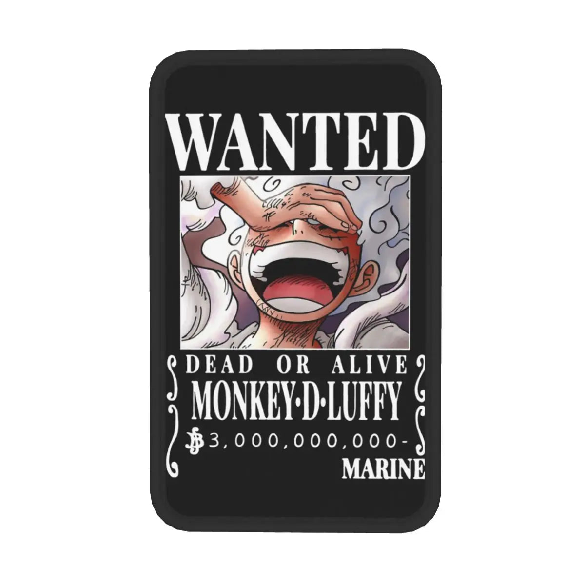 Pokrowiec na podłokietnik One Piece – plakat „Wanted” Luffy’ego „Dead or Alive” (3 miliardy)
