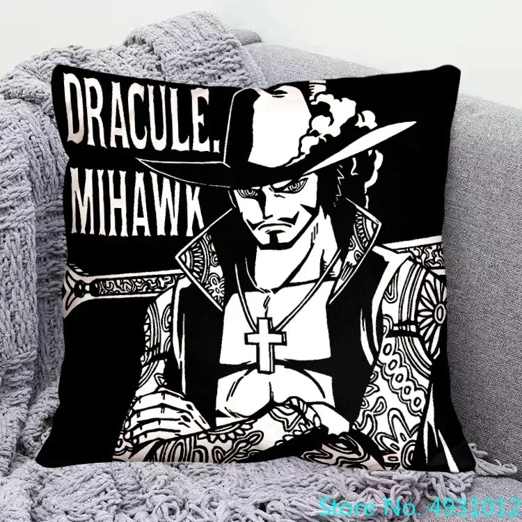 Poszewka na poduszkę One Piece – Dracule Mihawk (Jastrzębie Oko)