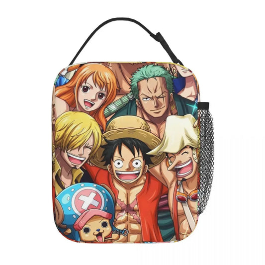 Torba termoizolacyjna One Piece – Luffy i załoga w dynamicznym stylu
