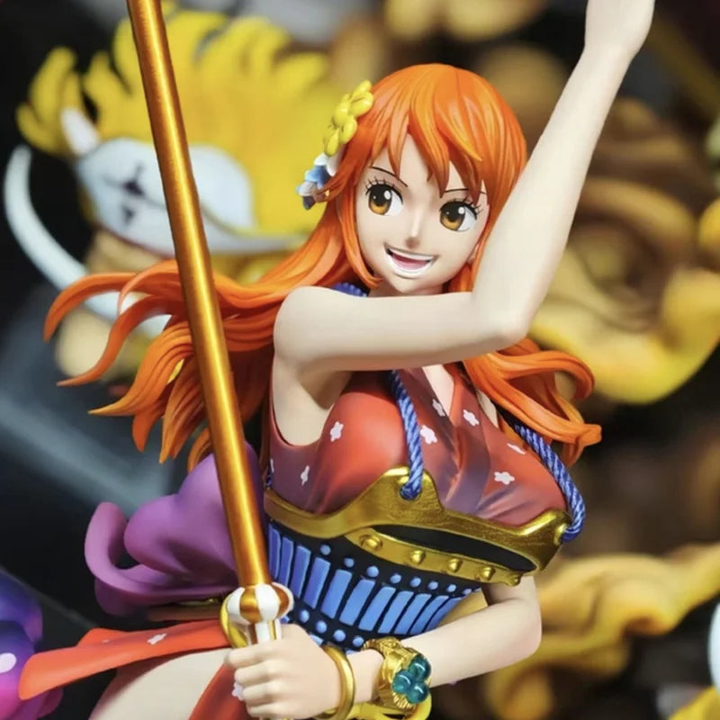 Figurka premium One Piece – Nami z efektami specjalnymi (wysoka jakość)
