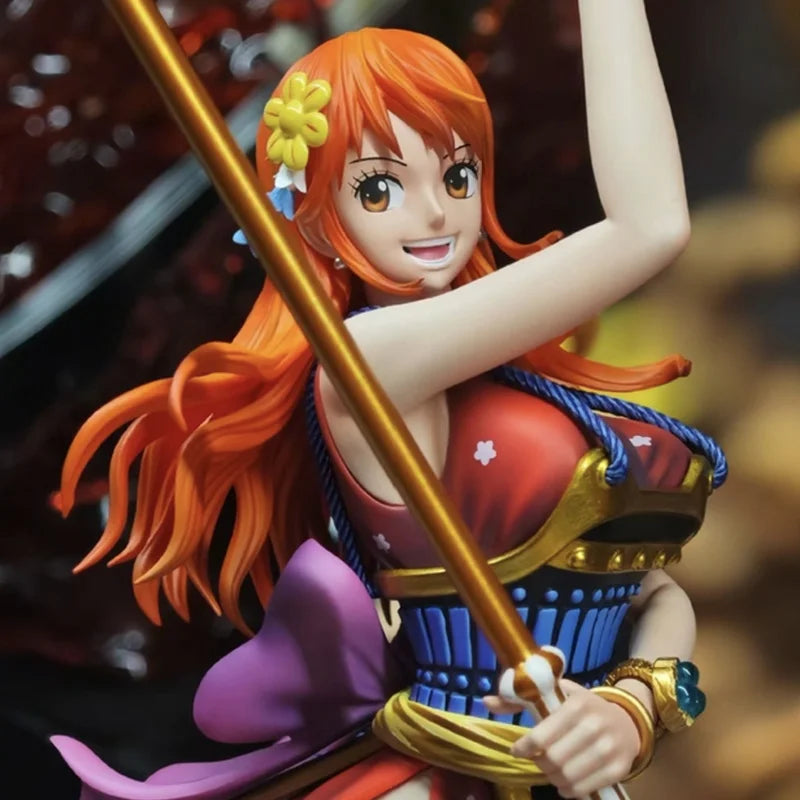 Figurka premium One Piece – Nami z efektami specjalnymi (wysoka jakość)