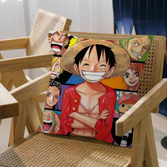 Poszewka na poduszkę One Piece - Luffy w stylu Wano Kuni