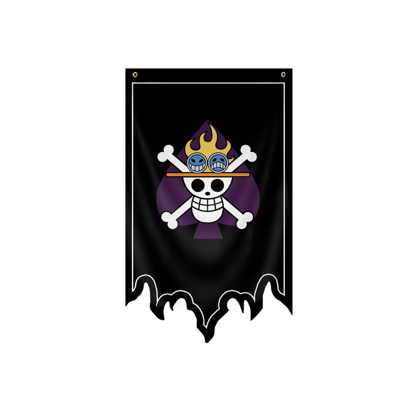 Flaga One Piece – Jolly Roger Białobrodego