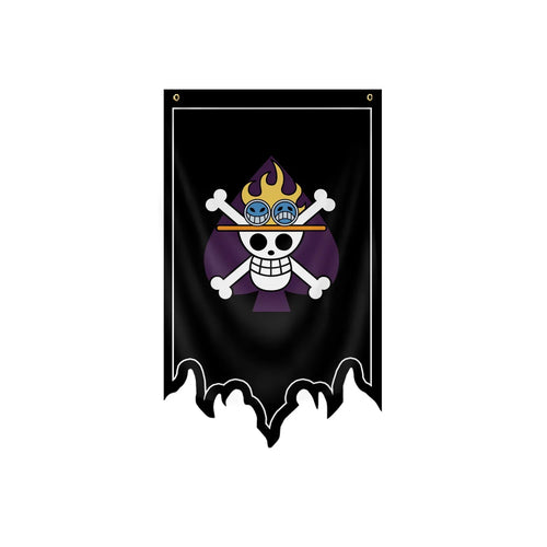 Flaga One Piece – Jolly Roger Białobrodego