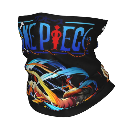 Komin One Piece - Niebieskie neonowe logo