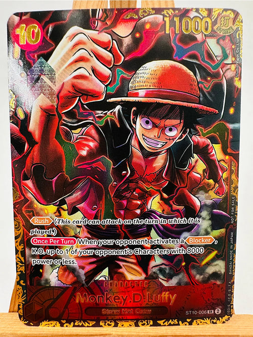 Karta kolekcjonerska One Piece TCG – Monkey D. Luffy Gear 4 Holo