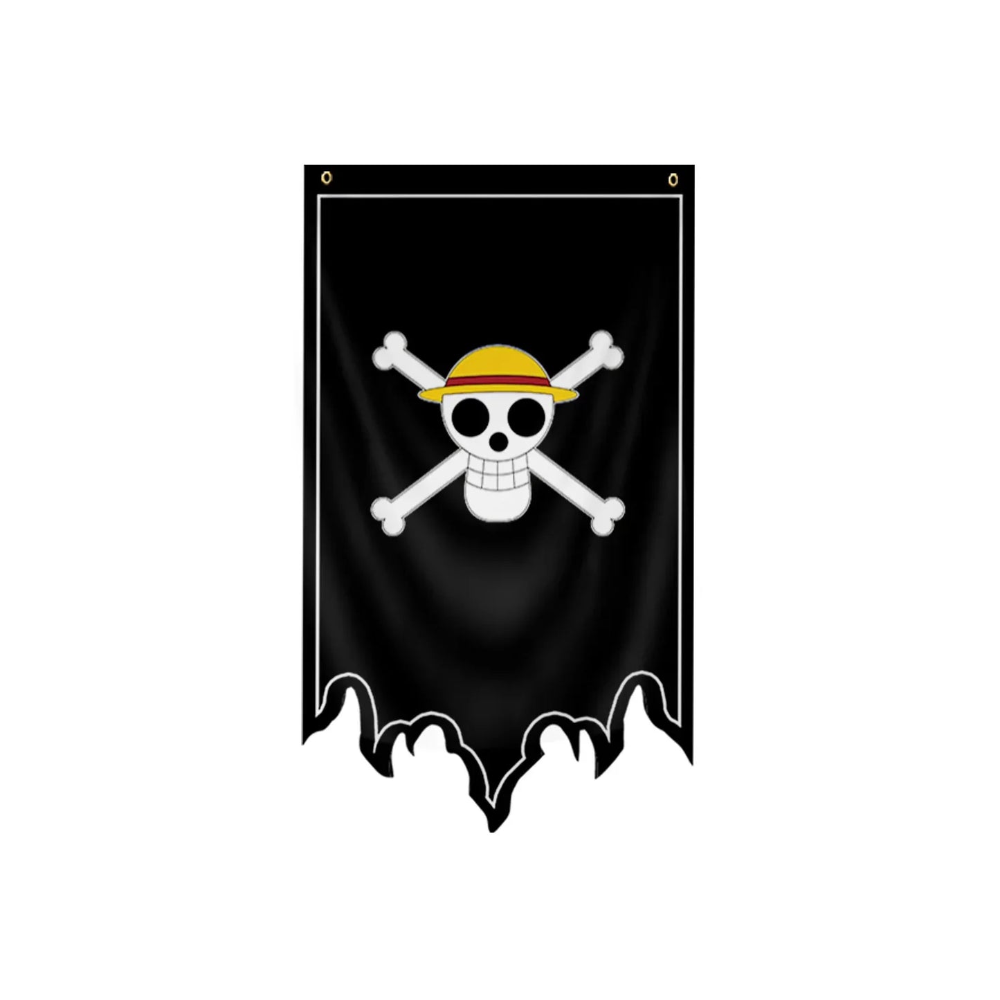 Flaga One Piece – Jolly Roger Monkey D. Luffy (klasyczna)