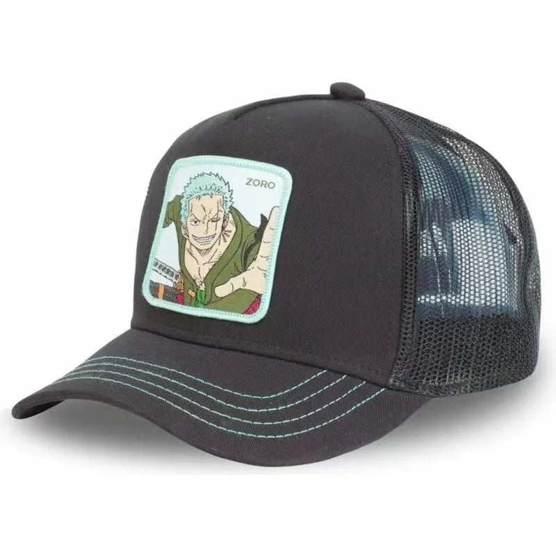 Czapka trucker One Piece - Zoro Czarna