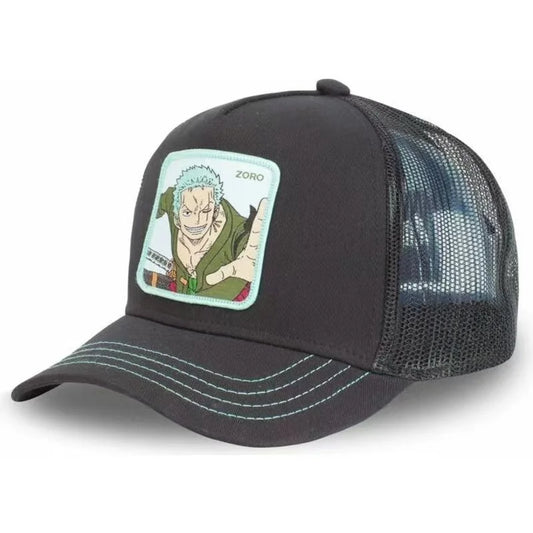 Czapka trucker One Piece - Zoro Czarna