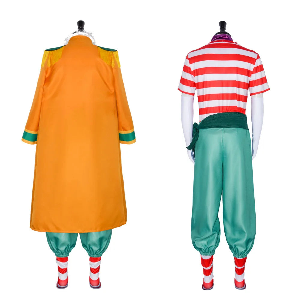 Kostium cosplay One Piece – kompletny strój Buggy’ego Klauna