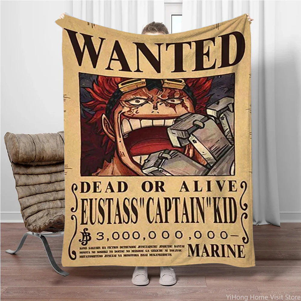 Plakat One Piece Wanted – Eustass „Kapitan” Kid