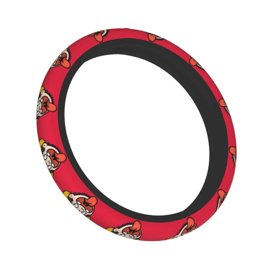 Osłona na kierownicę samochodu One Piece – Luffy w intensywnej czerwieni