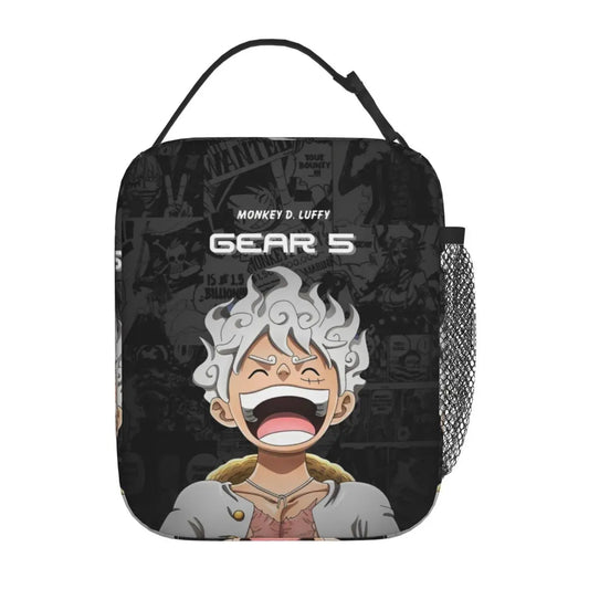 Torba termoizolacyjna One Piece – Monkey D. Luffy i jego ekspresja Gear 5