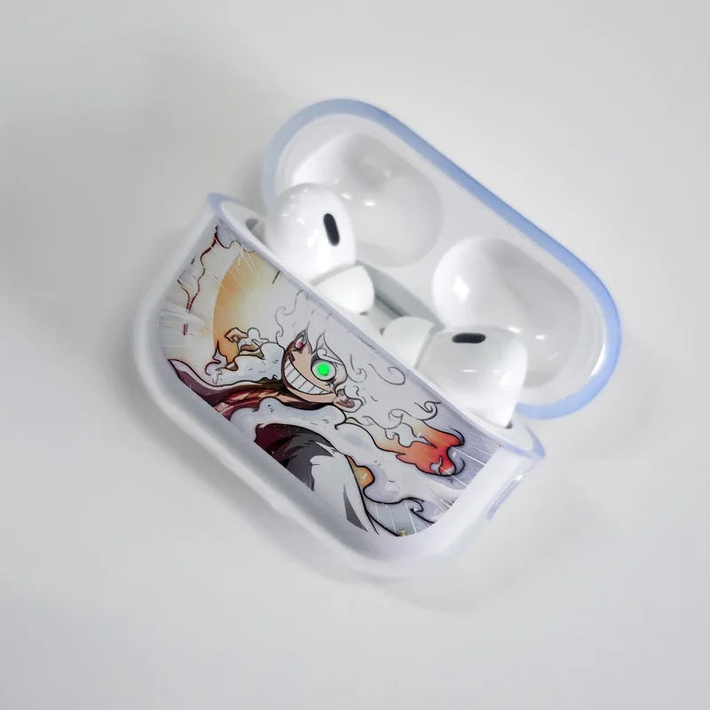Etui na AirPods One Piece - Wzór załogi Mugiwara