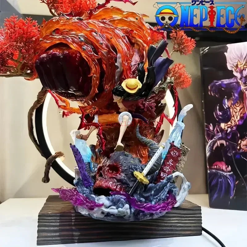 Figurka One Piece – Monkey D. Luffy (dynamiczny efekt ognia – ognista pięść)
