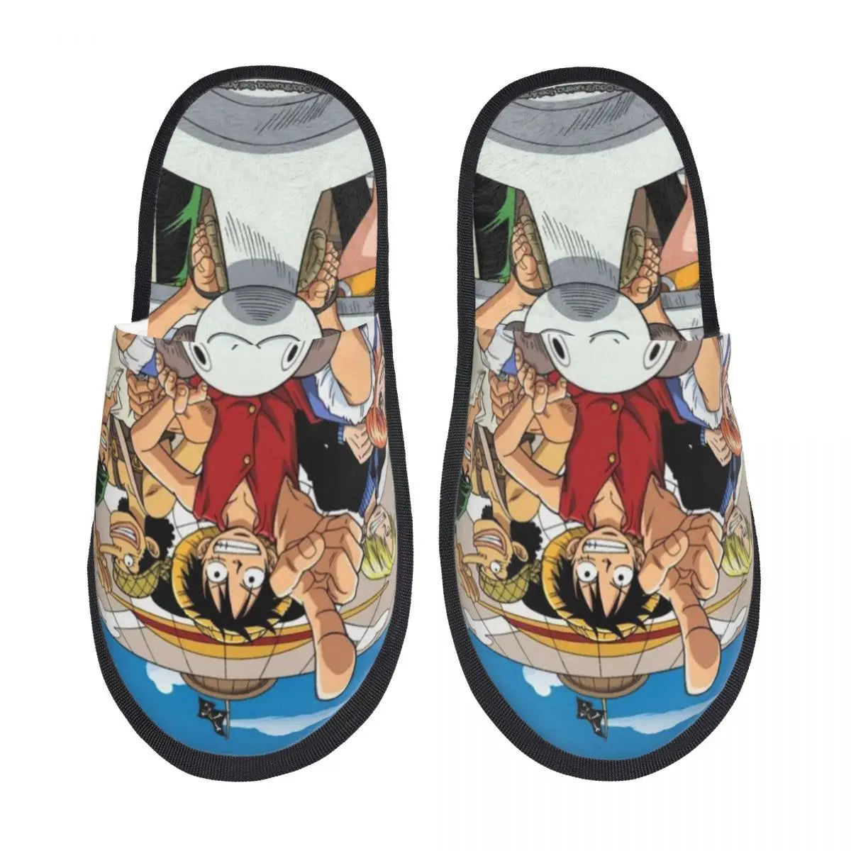 Kapcie One Piece – Luffy i Zoro, duet w walce