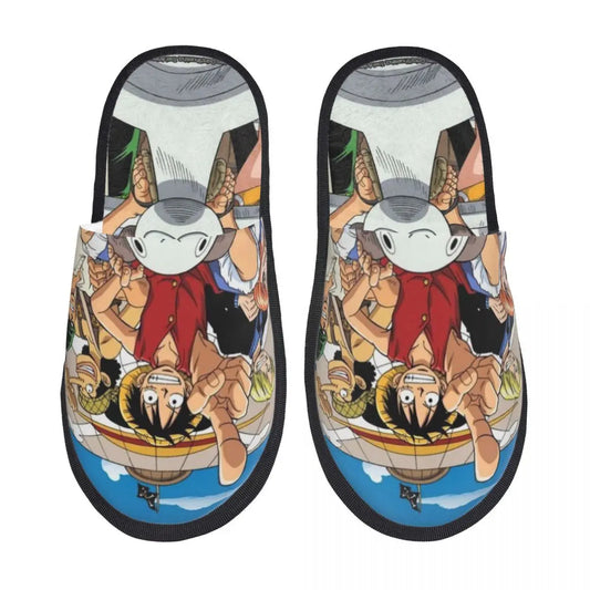 Kapcie One Piece – Luffy i Zoro, duet w walce
