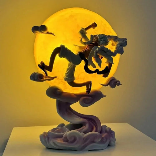 Figurka One Piece - Monkey D. Luffy Gear 5 (Figurka przedstawiająca walkę)