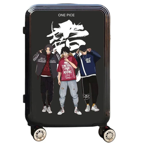 Walizka One Piece – Nowoczesne trio ASL: Ace, Sabo i Luffy