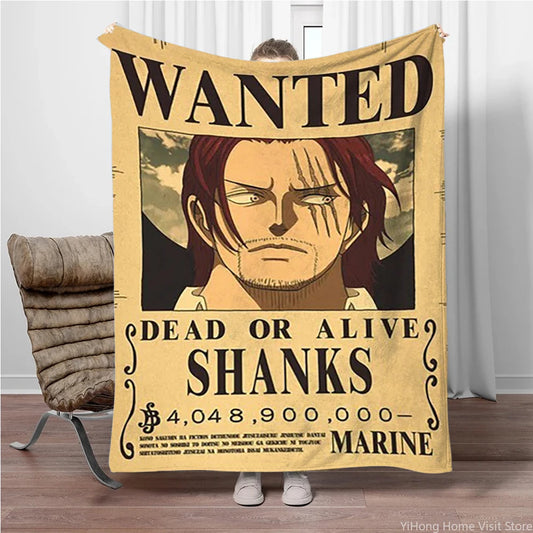 Plakat One Piece Wanted – Shanks Rudowłosy (Cesarz)