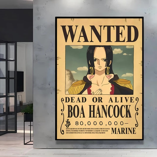 Plakat One Piece Wanted – Boa Hancock (Cesarzowa)