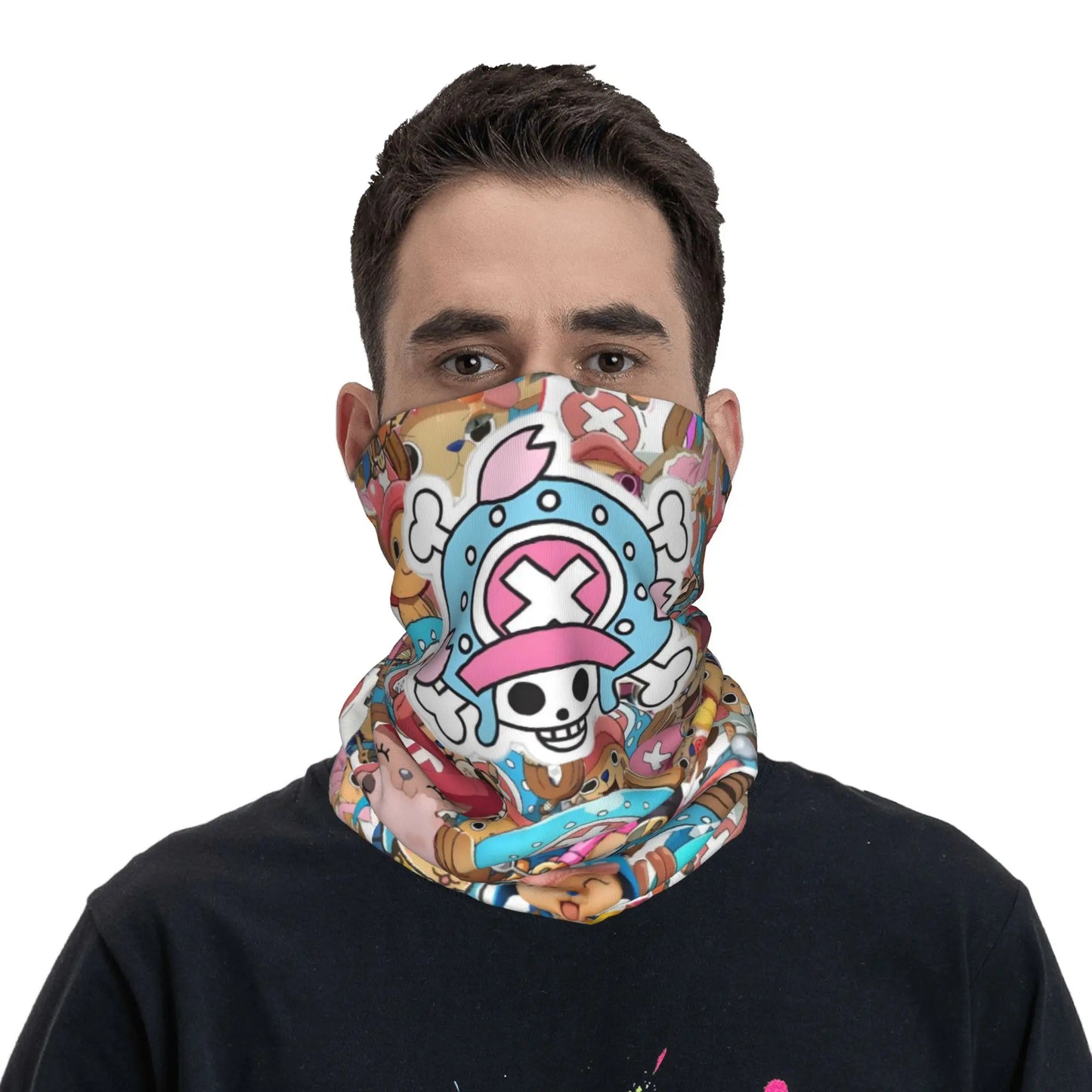 Bandana One Piece - Chopper Niebieski