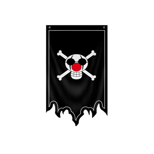 Flaga One Piece – Jolly Roger Roronoa Zoro (Miecze)