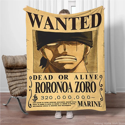 Plakat One Piece Wanted – Roronoa Zoro (Łowca Piratów)